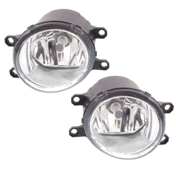 Clear 13 Scion TC Fog Lights With Wiring Kit & COB LED Bulbs For 11,12